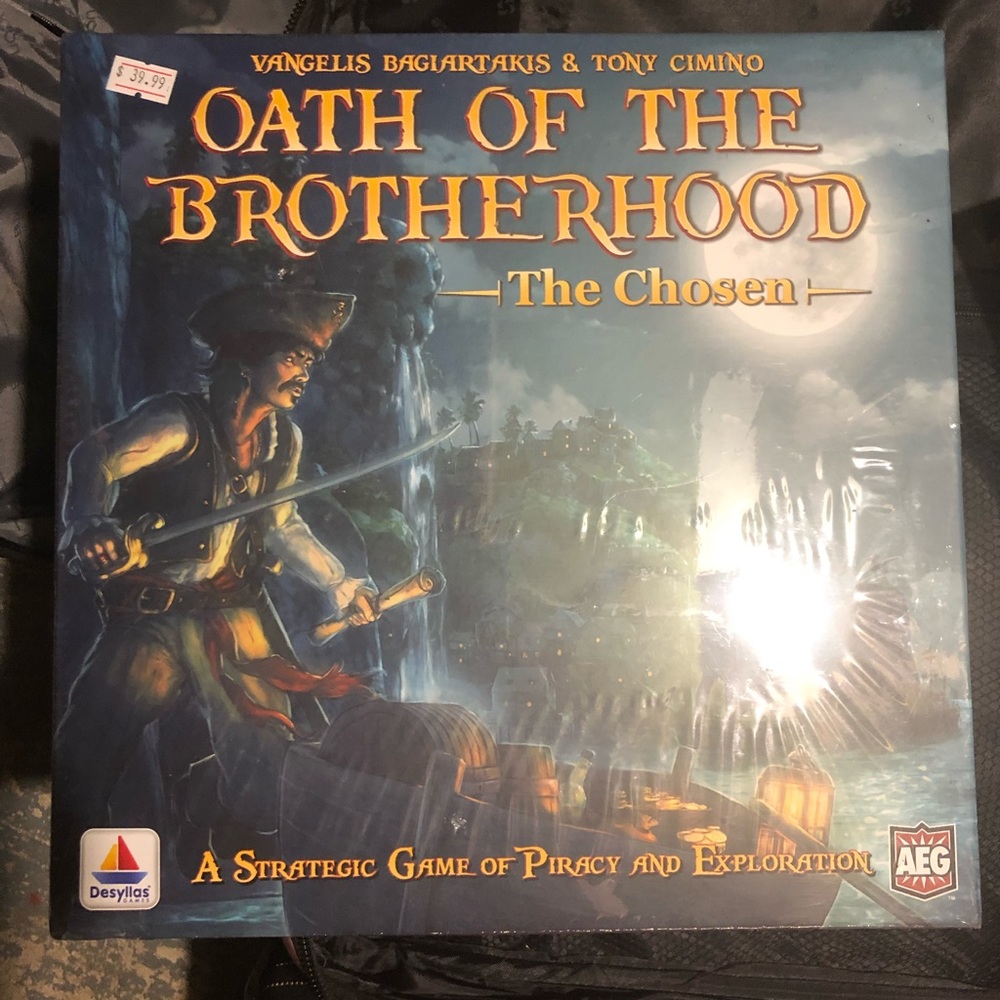 Unopened Board game Oath of the brotherhood
